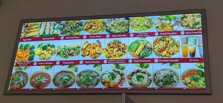 Pho Noon - San Bernardino, CA menu_pic
