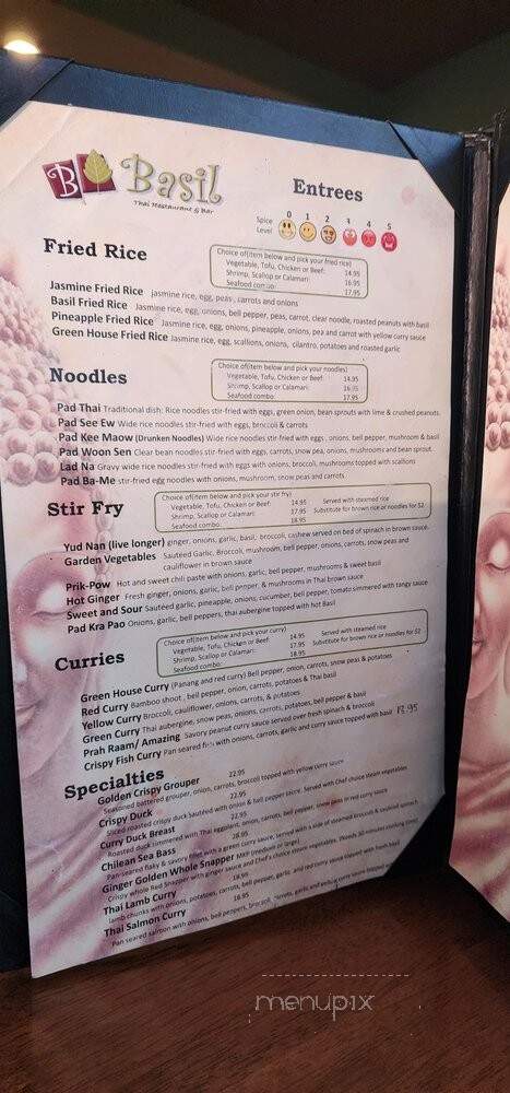 Flavors of Thai and Bar - Jacksonville, FL menu_pic