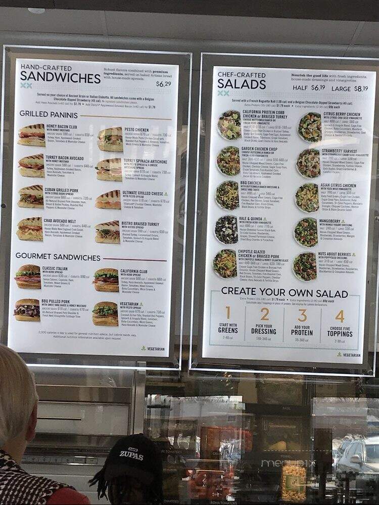 Cafe Zupas - Richfield, MN menu_pic