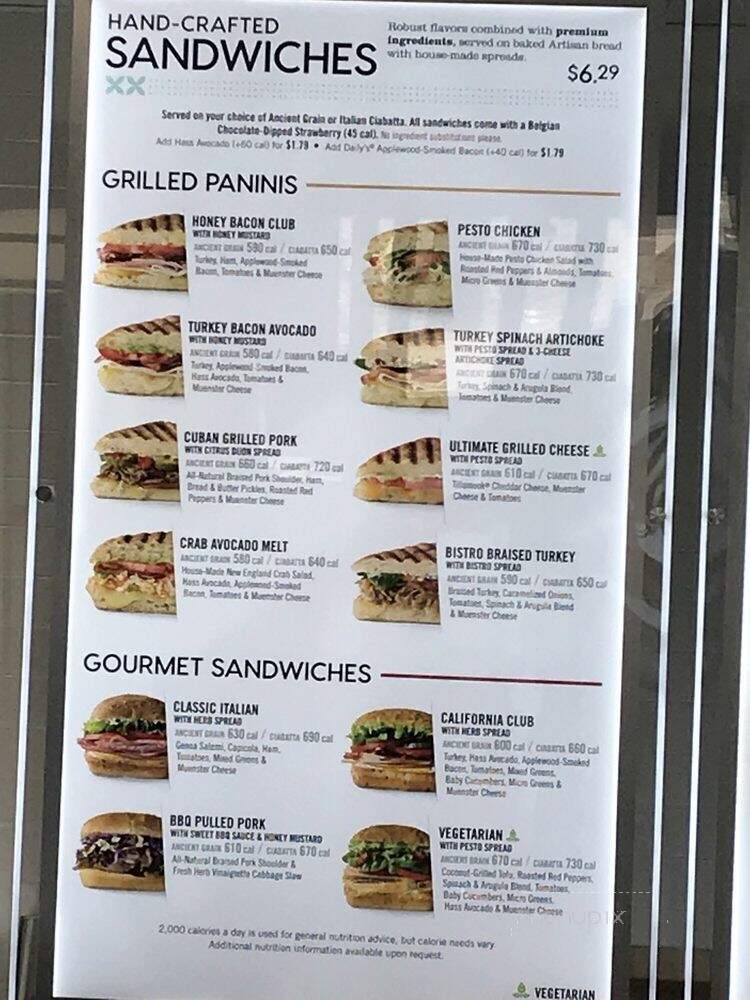 Cafe Zupas - Richfield, MN menu_pic