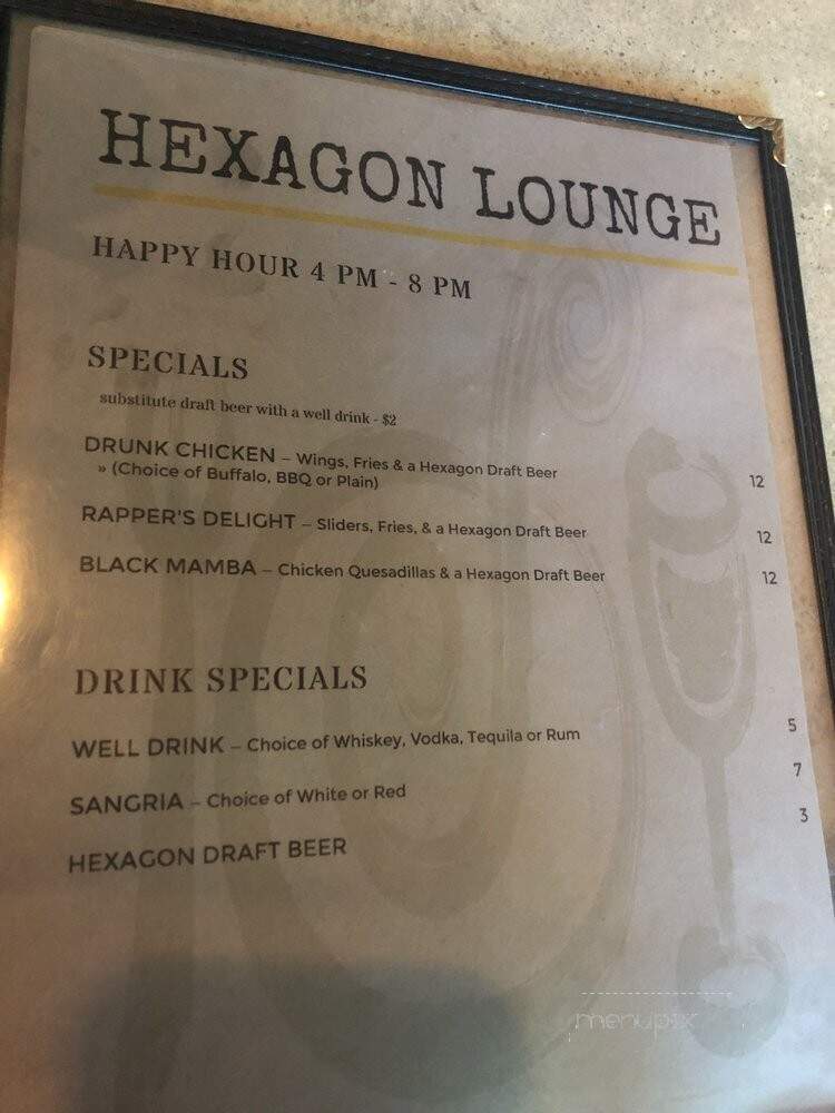 Hexagon Lounge - New York, NY