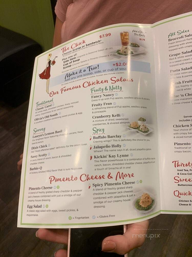 Chicken Salad Chick - Cumming, GA menu_pic