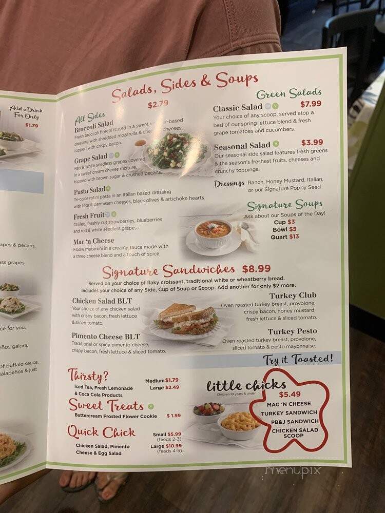 Chicken Salad Chick - Cumming, GA menu_pic