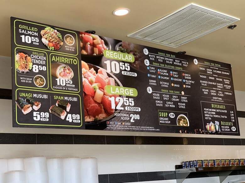 Ahipoki Bowl - Stockton, CA menu_pic