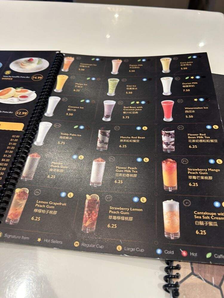 Sweethoney Dessert - Sacramento, CA menu_pic