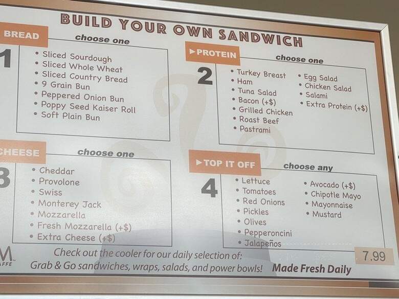 Zoom Caffe - Redwood City, CA menu_pic