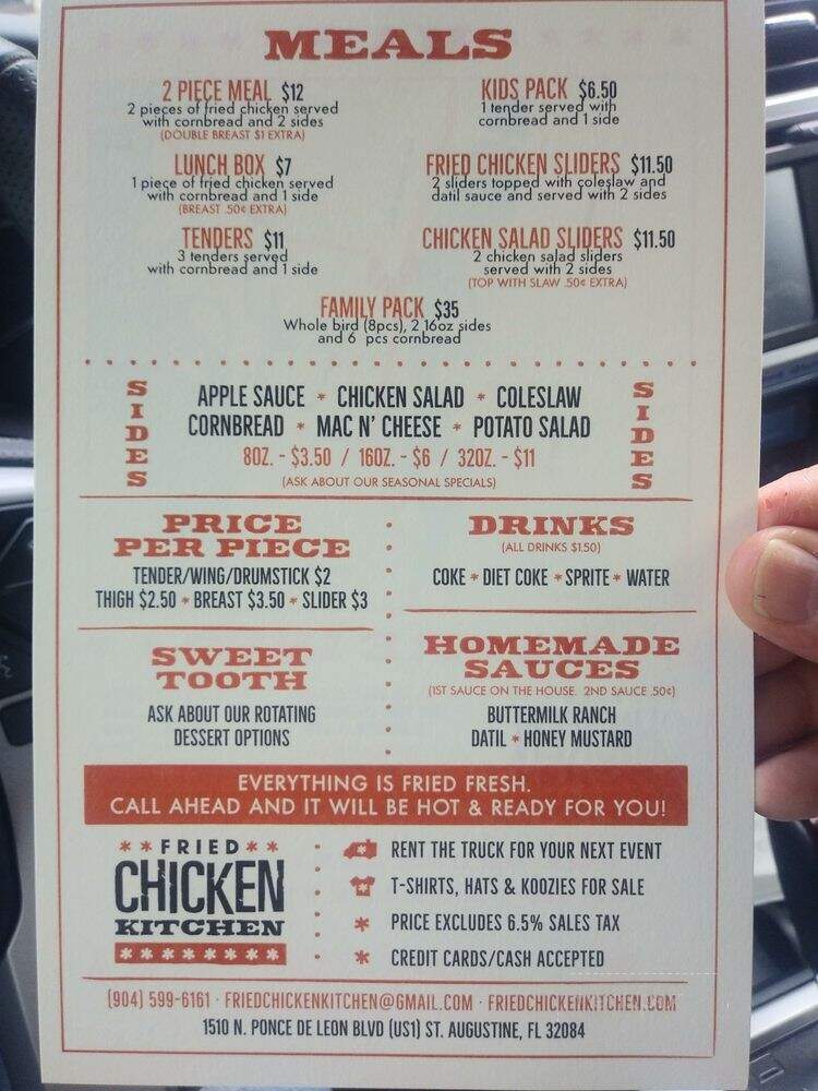 Fried Chicken Kitchen - St. Augustine, FL