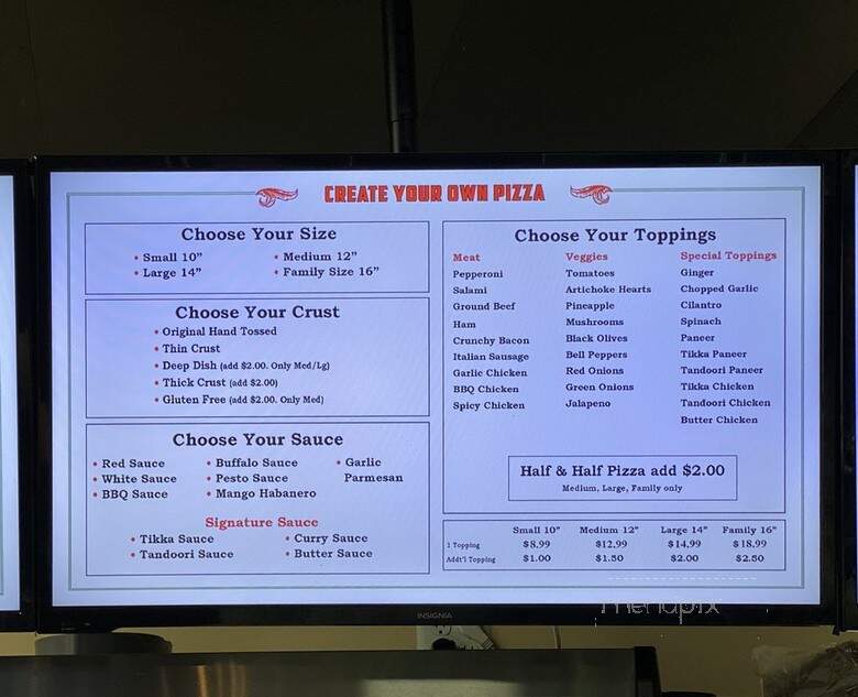 Chicago's Pizza With A Twist - Ashburn, VA menu_pic