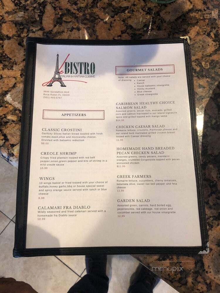 Le Bistro 2.0 - Boca Raton, FL menu_pic