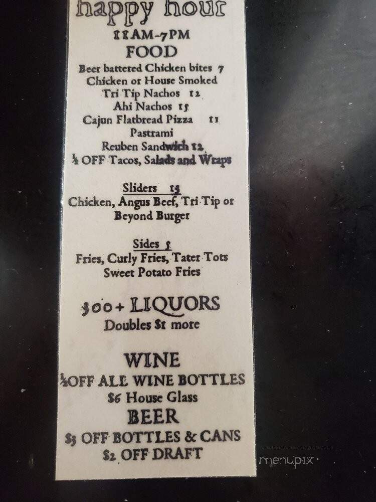 Alchemy - Santa Clarita, CA menu_pic