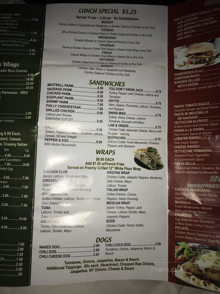 Famous Peppinos Pizza - Yonkers, NY menu_pic