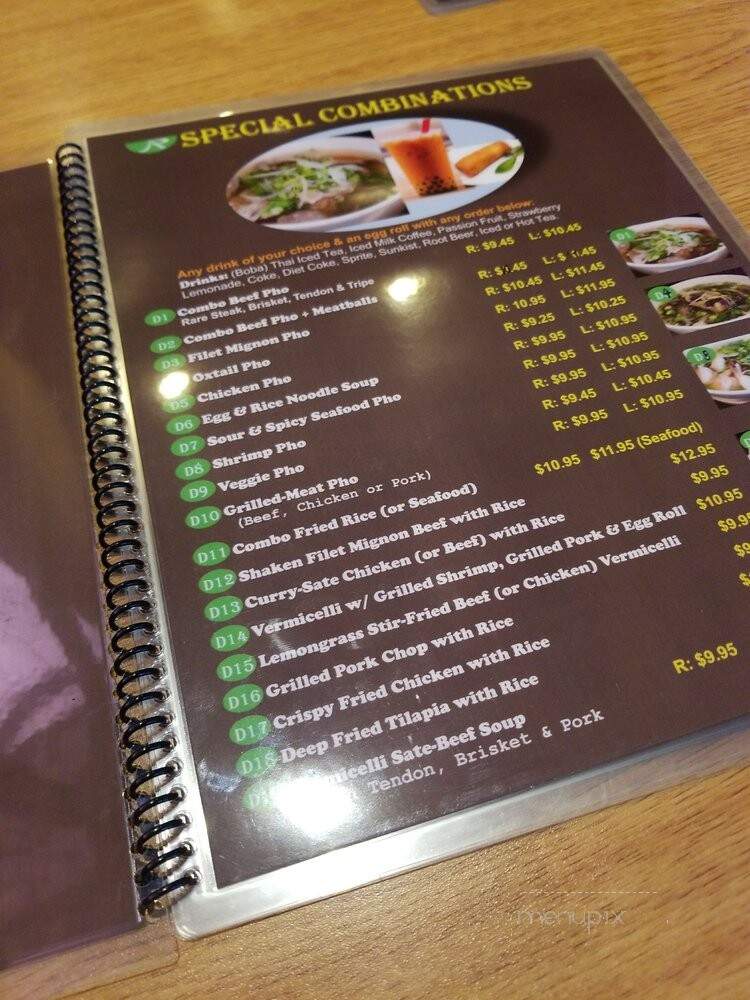 Pho Always - Lake Forest, CA menu_pic