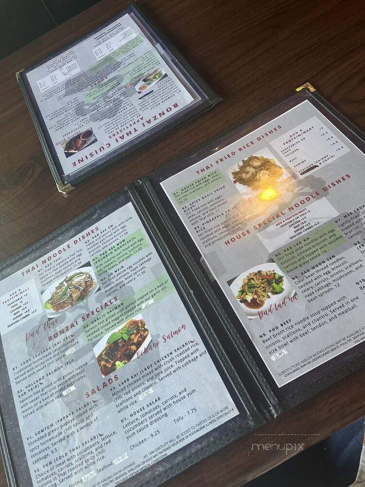 Bonzai Thai & Japanese Cuisine - Charlotte, NC