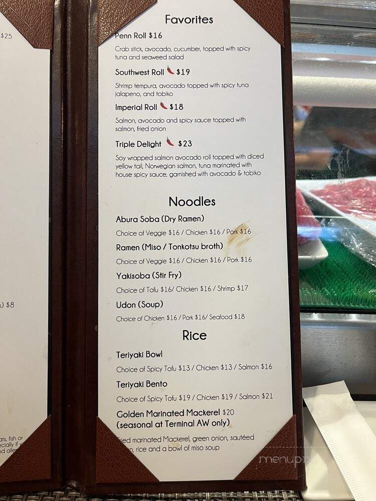 Gachi Sushi and Noodle - Philadelphia, PA menu_pic