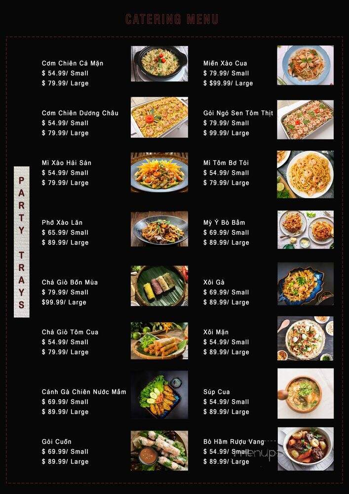 LAMAI Fusion - Westminster, CA menu_pic