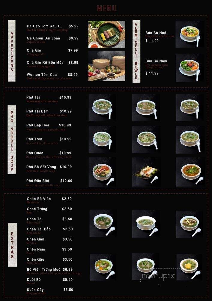 LAMAI Fusion - Westminster, CA menu_pic