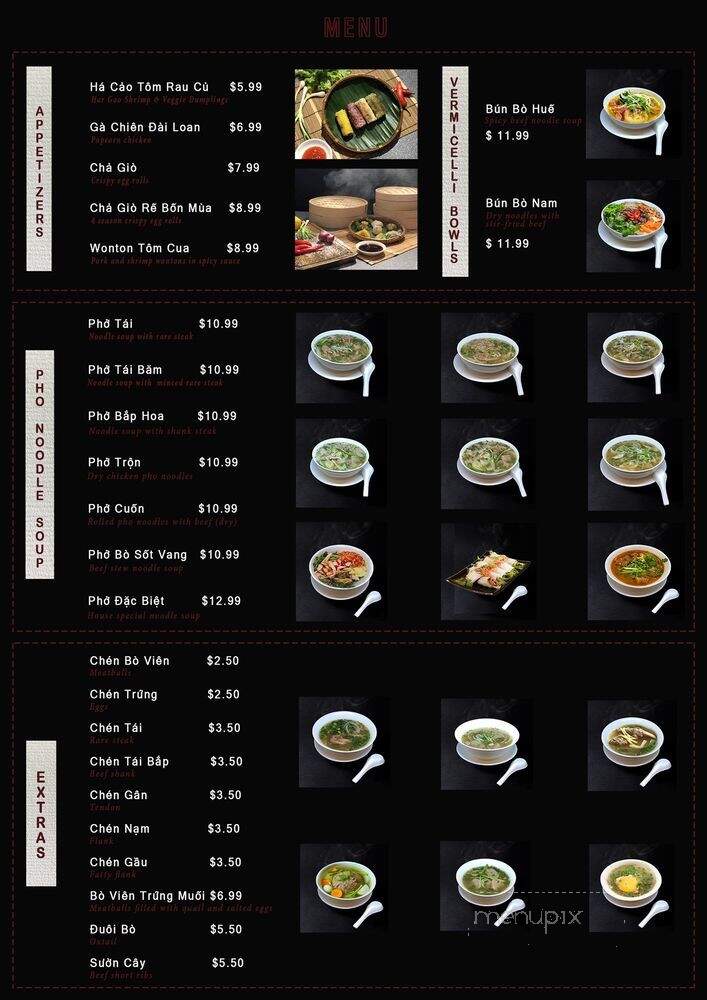 LAMAI Fusion - Westminster, CA menu_pic