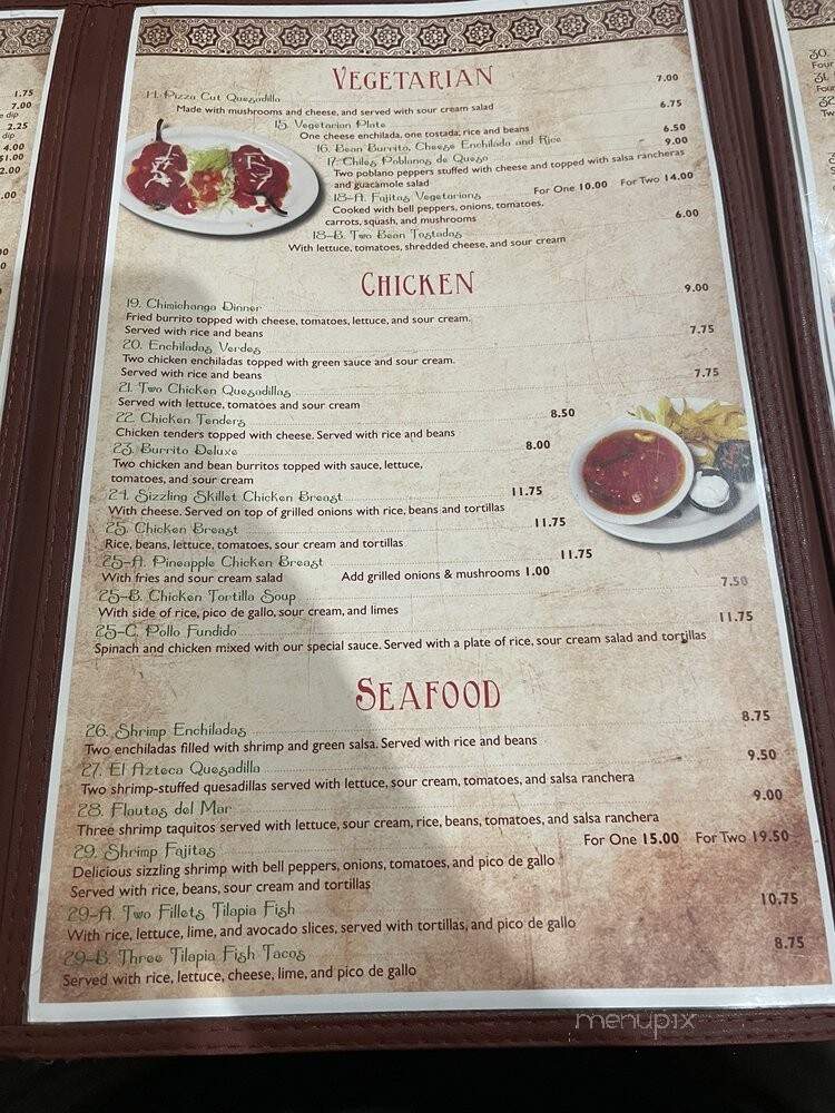 Mi Sol Azteca - Picayune, MS menu_pic
