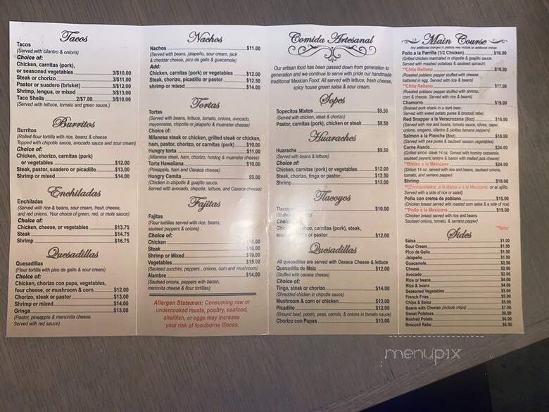 Hungry Burrito - Ridgewood, NY menu_pic
