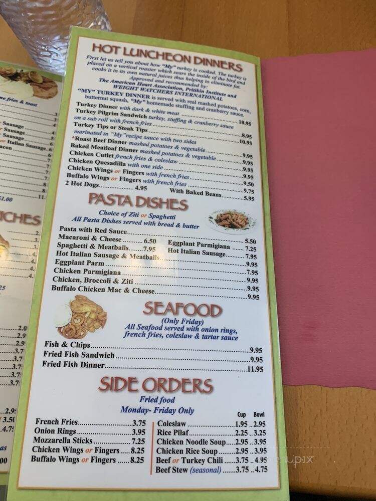 My Diner - South Boston, MA