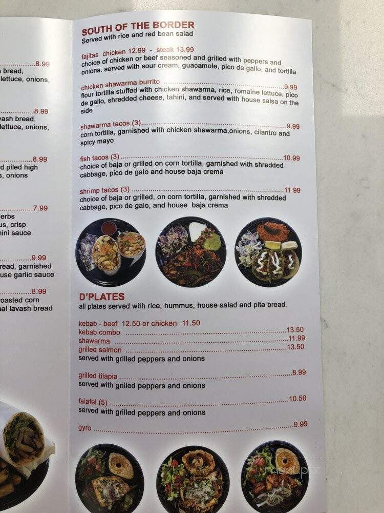 D' Lunch Spot - Gardena, CA menu_pic