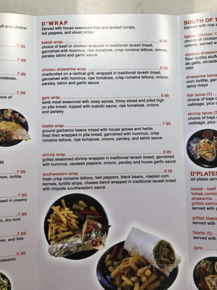 D' Lunch Spot - Gardena, CA menu_pic