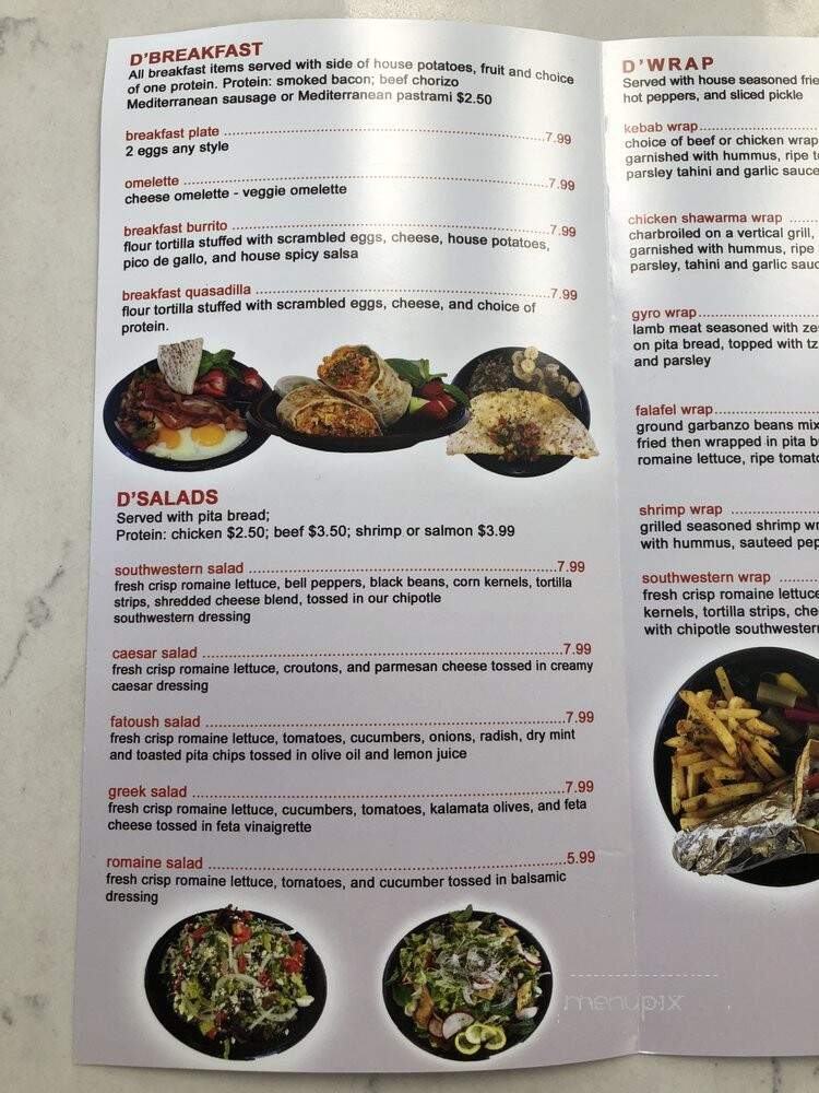 D' Lunch Spot - Gardena, CA menu_pic