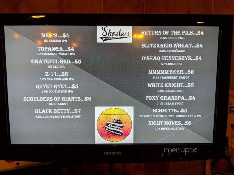 Shoeless Brewing Company - Greenville, SC