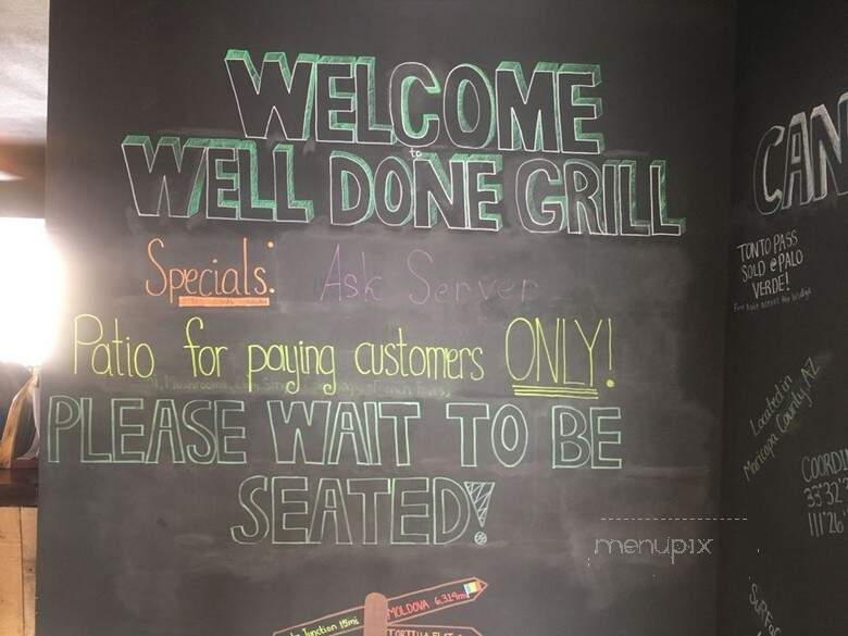 Well Done Grill at Canyon Lake - Apache Junction, AZ