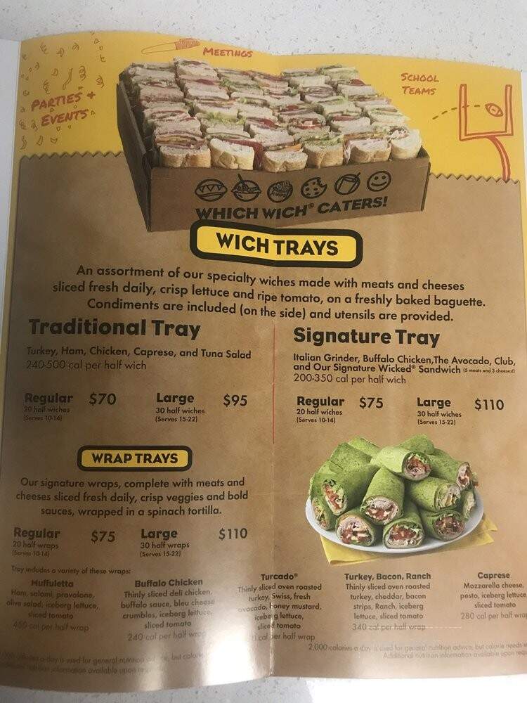 Which Wich - Waukee, IA menu_pic