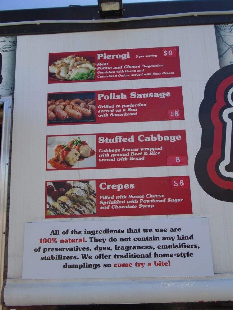 Ipierogi - Minneapolis, MN menu_pic
