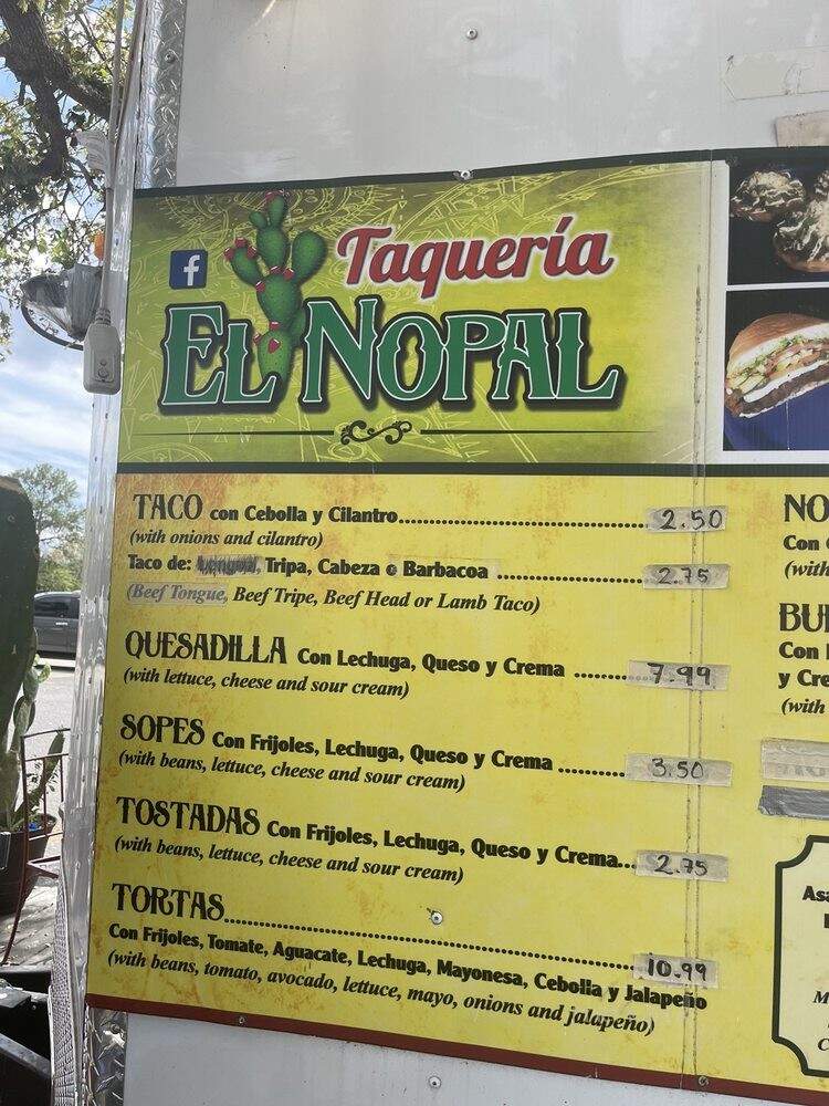 La Taqueria El Nopal - Tampa, FL
