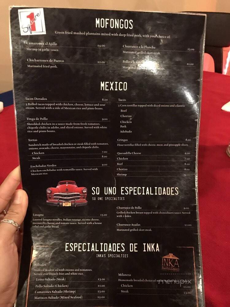 Square1 - Chambersburg, PA menu_pic