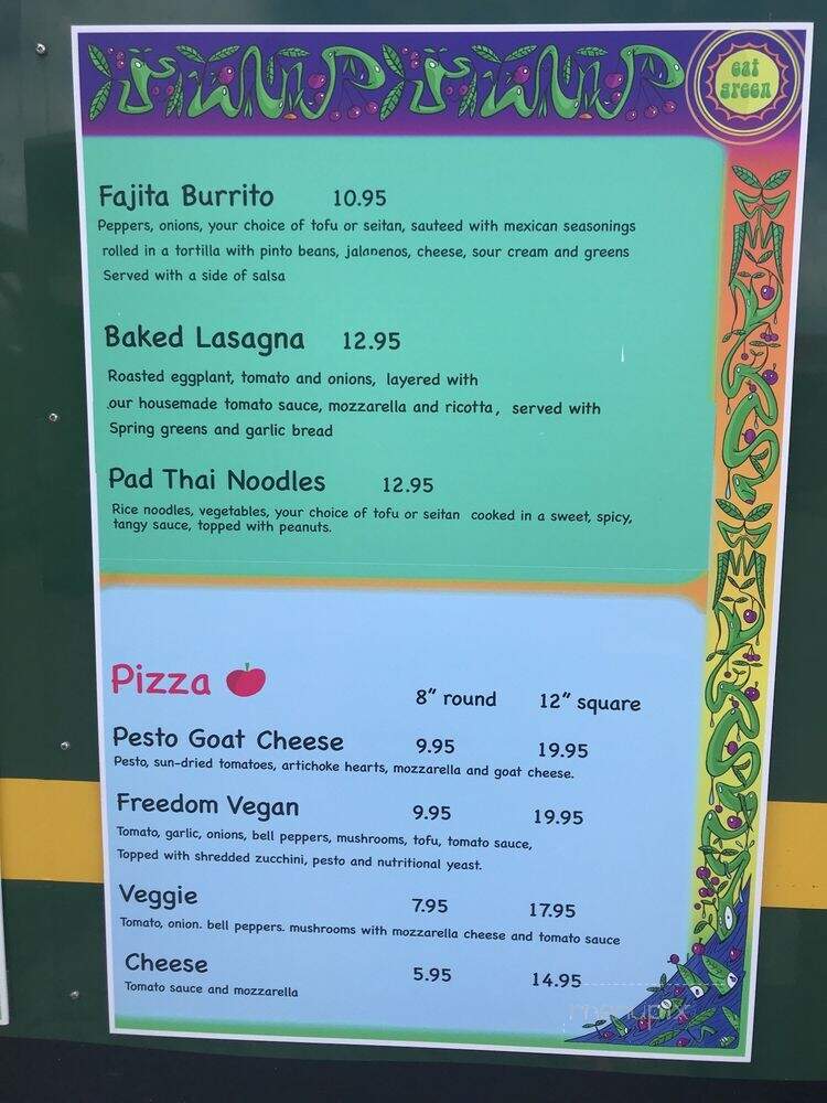 Veg Out - Kihei, HI menu_pic