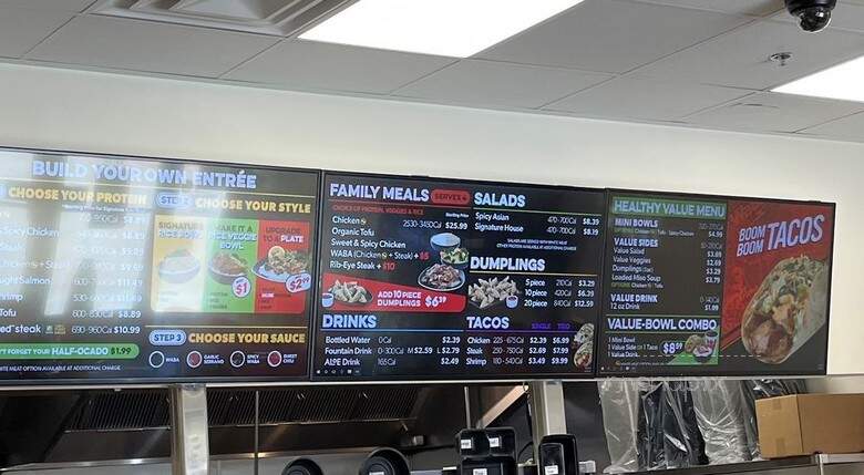 WaBa Grill - Long Beach, CA menu_pic