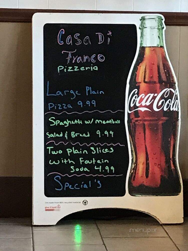 Casa di Franco - Easton, PA menu_pic