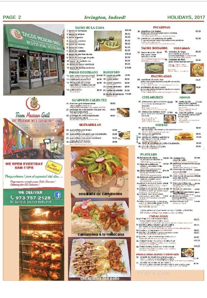 Taco's Mexican Grill - Irvington, NJ
