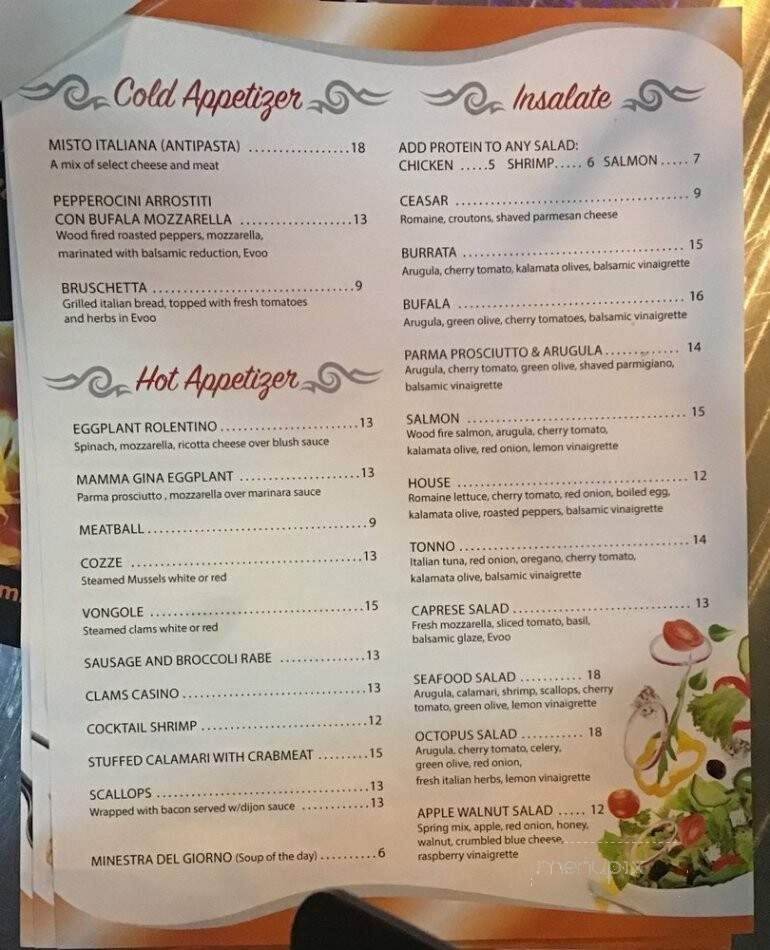 O Sole Mio - Philadelphia, PA menu_pic