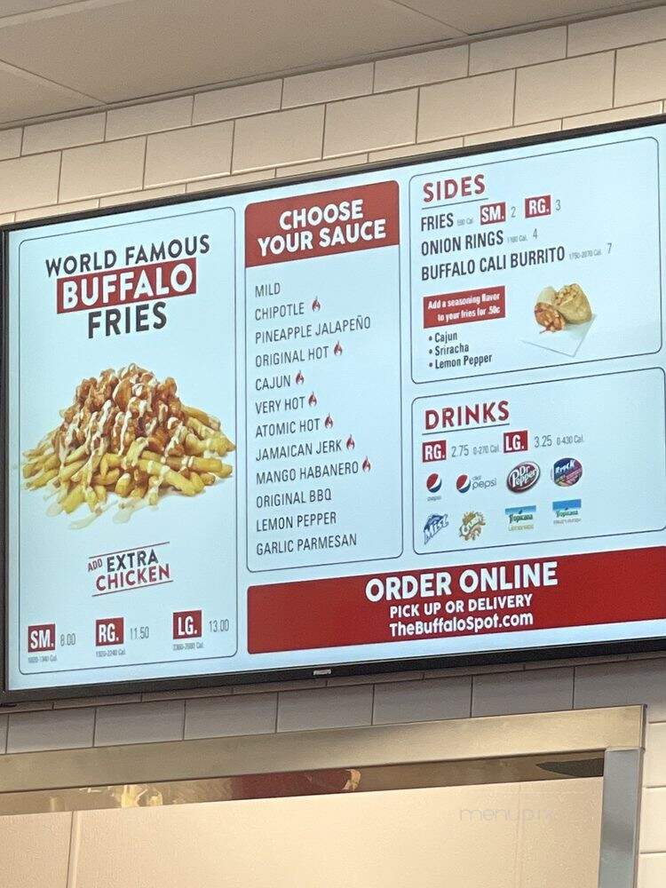 The Buffalo Spot - Torrance, CA menu_pic