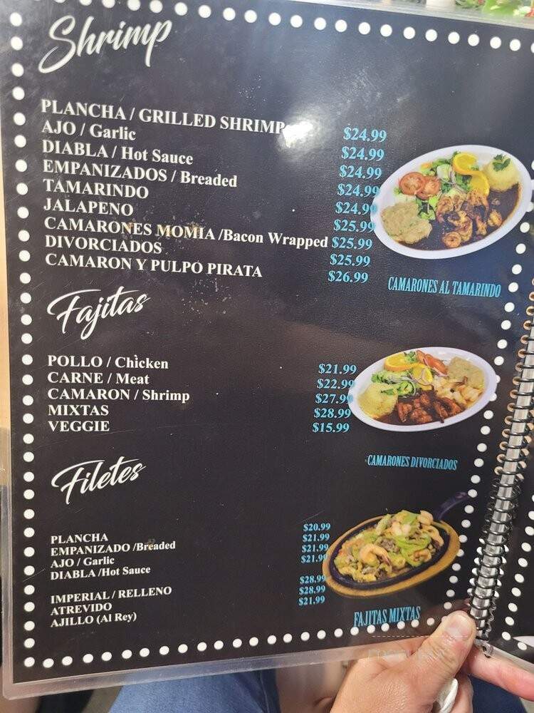 Mariscos Del Rey - Fresno, CA menu_pic
