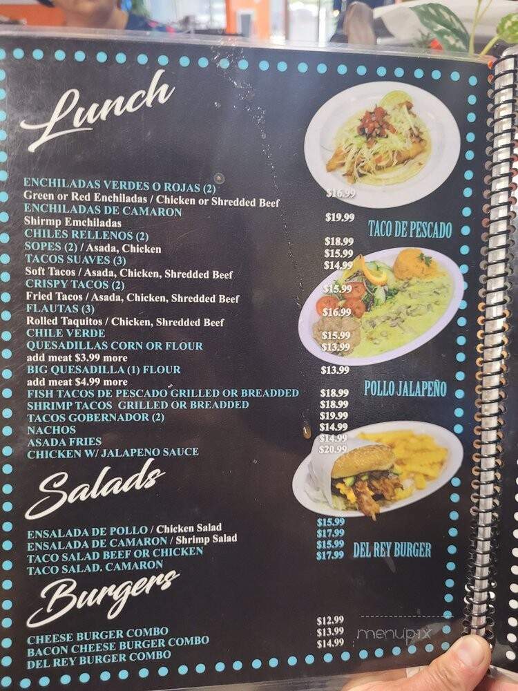 Mariscos Del Rey - Fresno, CA menu_pic