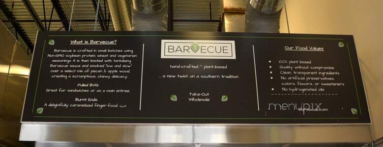Barvecue - Cornelius, NC menu_pic