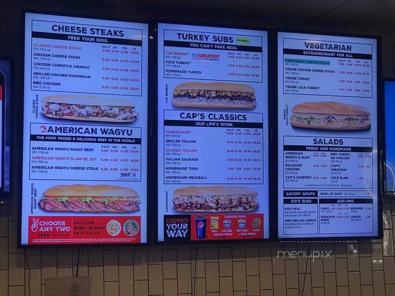 Capriotti's - Edina, MN menu_pic