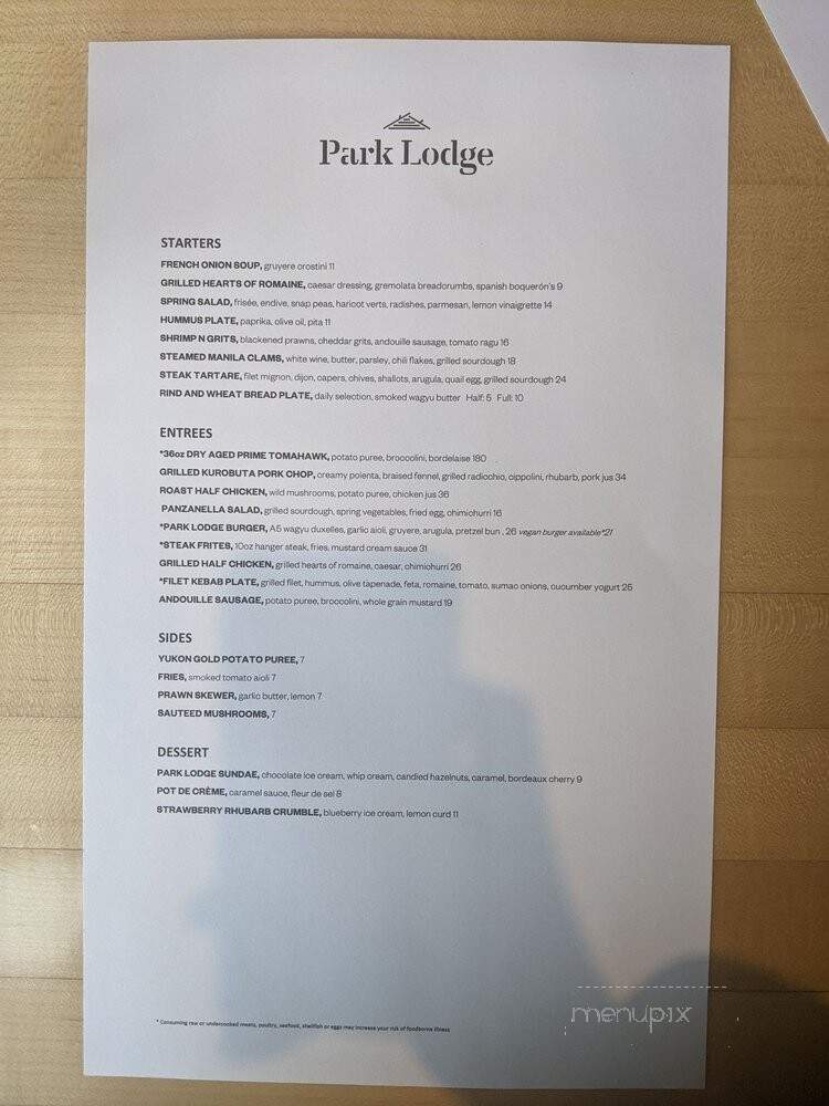 Park Lodge Restaurant - Spokane, WA