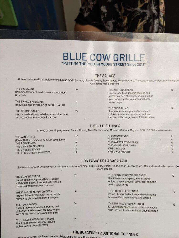 Blue Cow Grille - Southport, NC