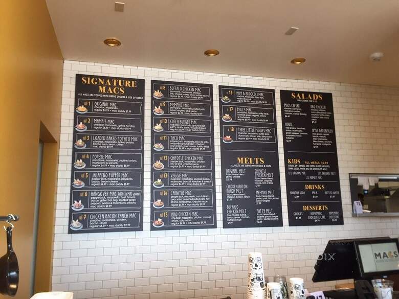Mac's - Brookfield, WI menu_pic