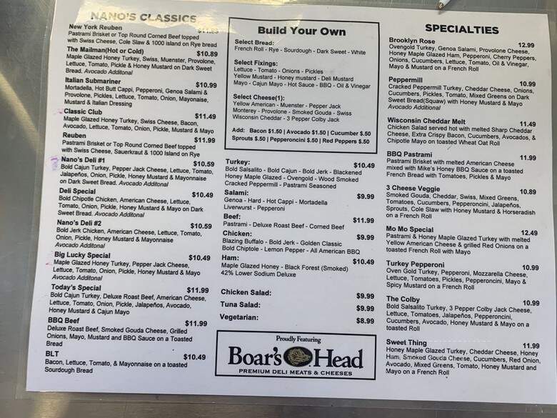 Nano's Deli - Ontario, CA