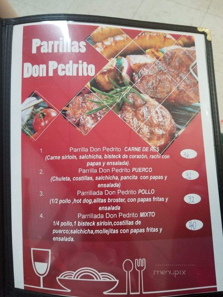 Don Pedrito Gourmet - Salt Lake City, UT menu_pic