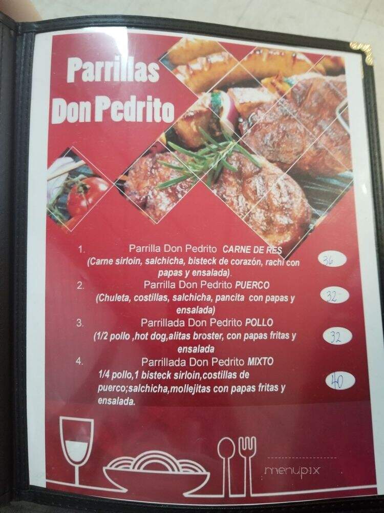 Don Pedrito Gourmet - Salt Lake City, UT menu_pic
