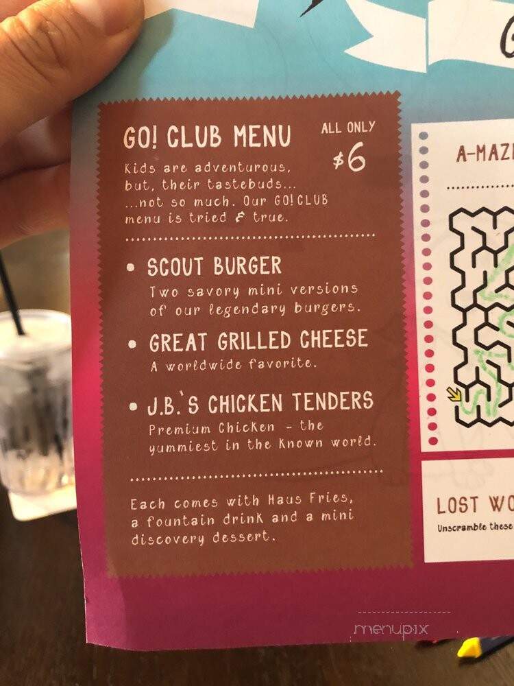 Burgerhaus - Carmel, IN menu_pic